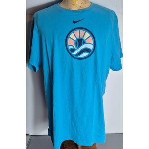 Nike Tennis Mens T-Shirt XXL 2XL Blue